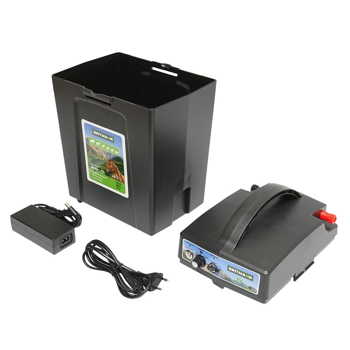 Aparat generator de impulsuri 0,7 Joule tensiune 12V gard electric Britmann